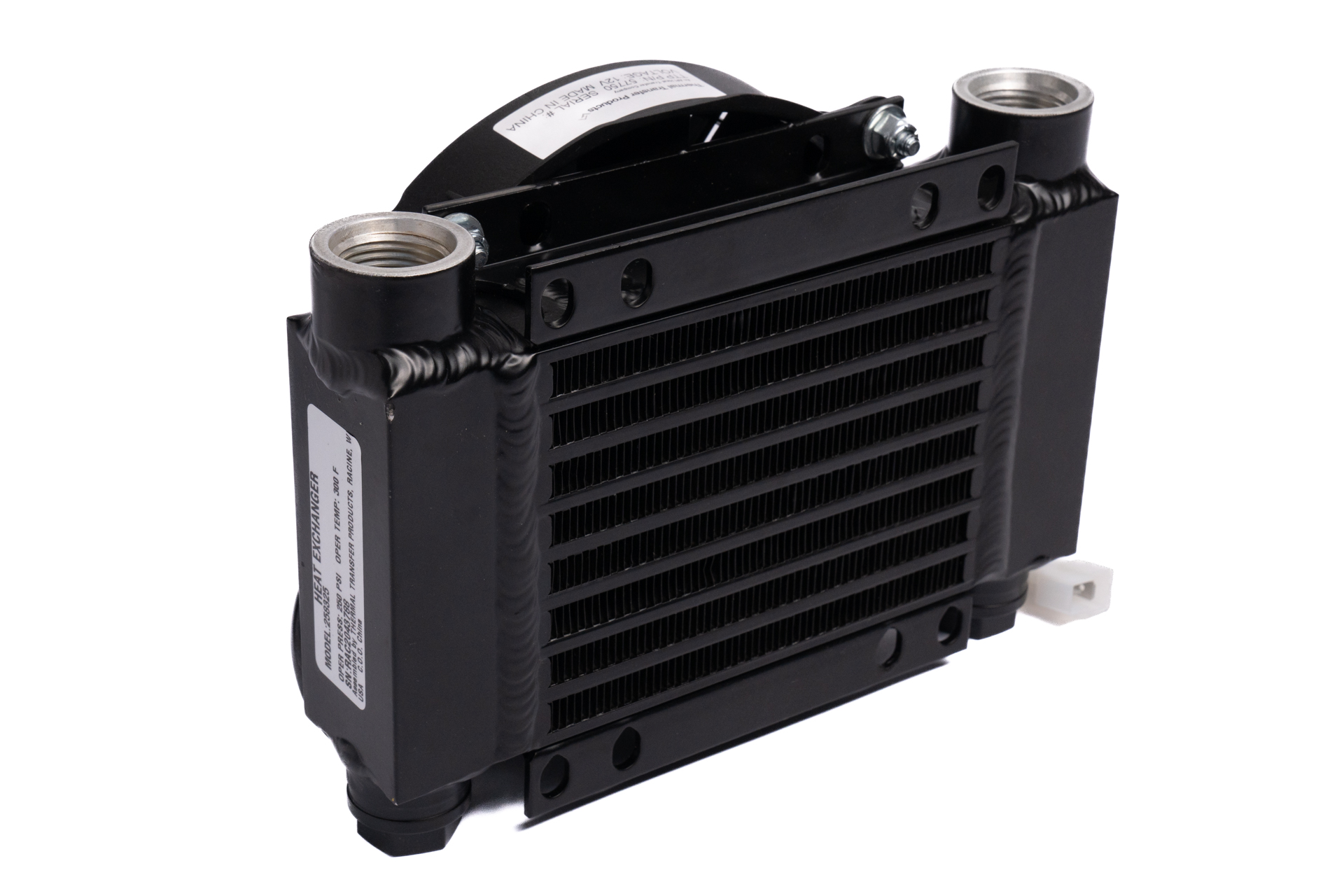 Thermal Transfer MA Series (w/Fan): 3-20 GPM, 10.59 L x 12.32 W x
