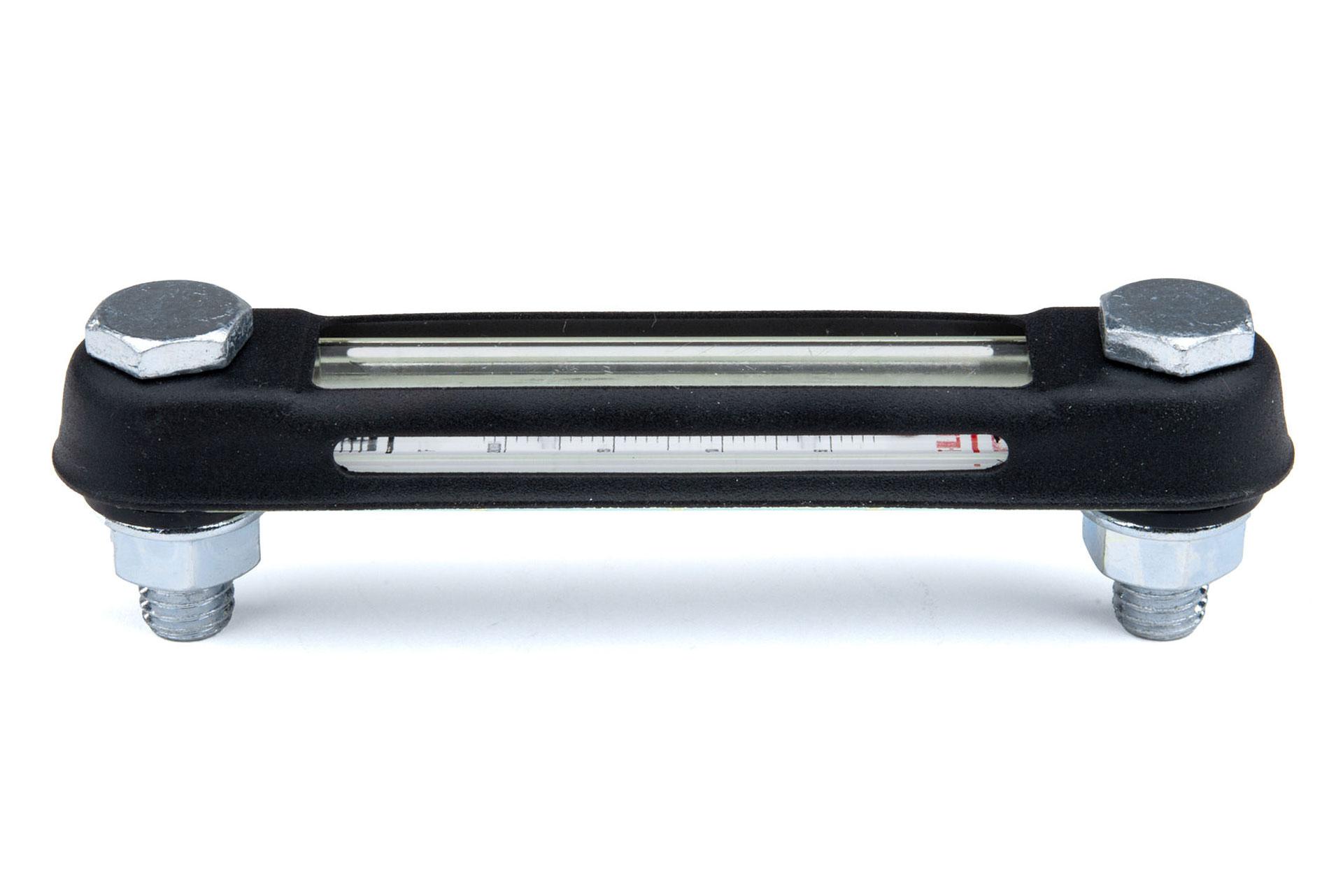 狐火　0119 Lenz Fluid Level Gauge with Thermometer, 5 in Bolt Hole, 212