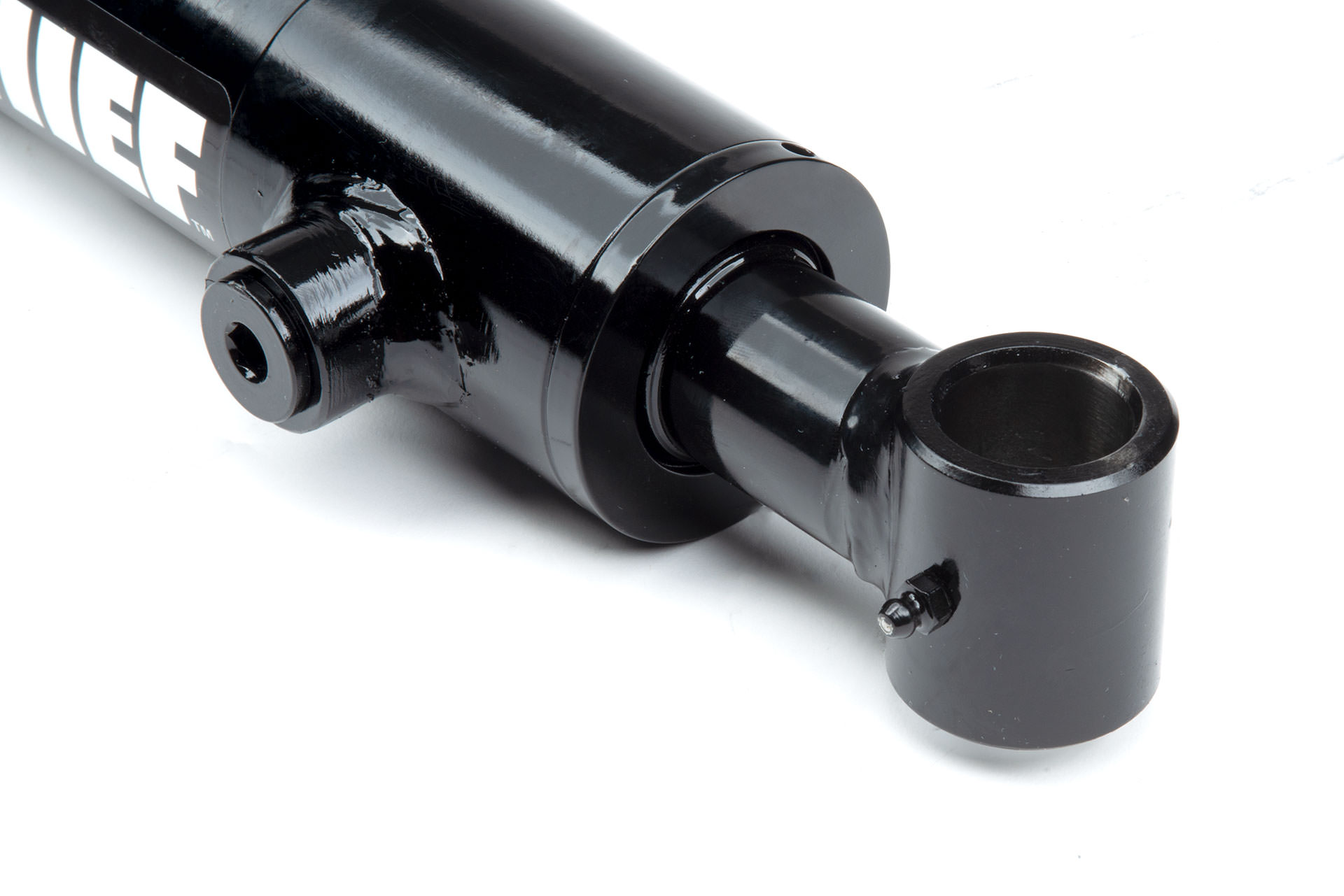 Welded Cross Tube Hydraulic Cylinder: 4 Bore x 84 Stroke, 2.25 Rod