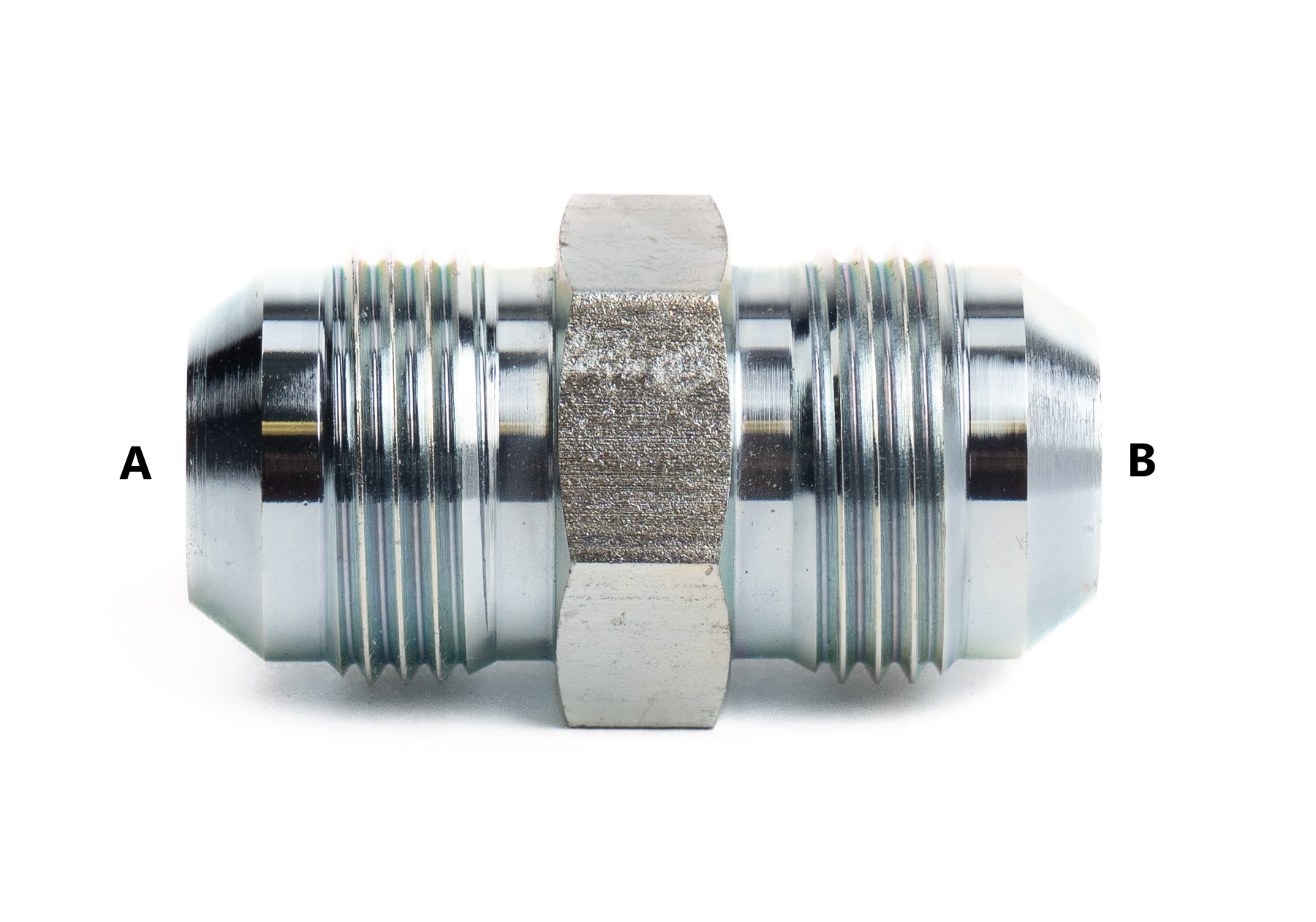 TUBO FLESSIBILE ESTENSIBILE ATTACCO CON GHIERA GIREVOLE IN METALLO - Foto 2