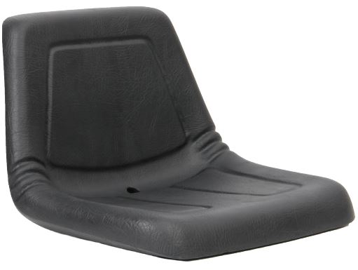 Concentric Replacement Seat: Deluxe High Back Seat - Black