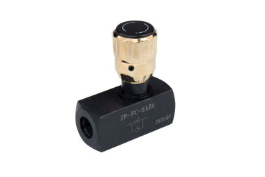 Flow Control Valve, Carbon Steel, 5000 PSI, SAE 6 Port