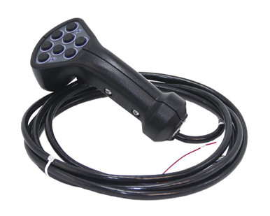Sure Grip Controls LU Handle Blk, Dual Momentary Trigger, 8