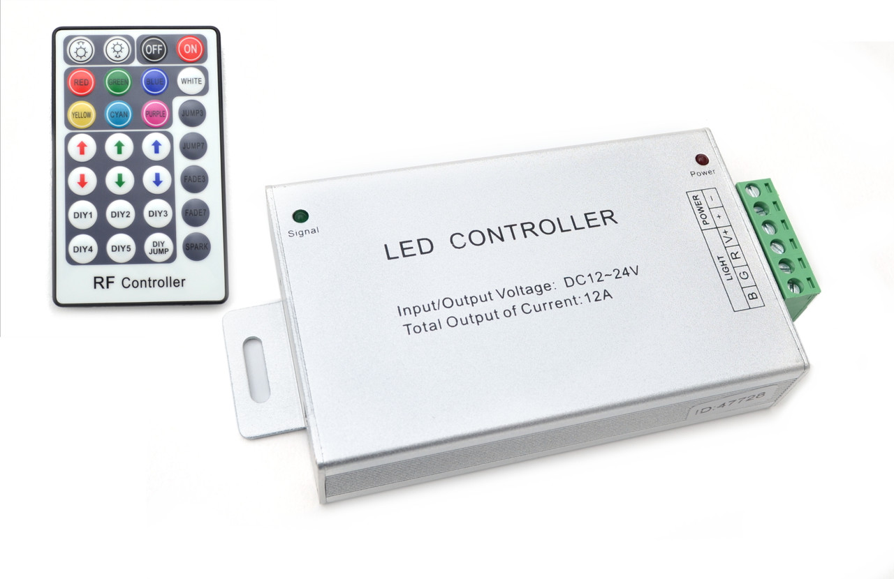 RGB Remote Control RF Dimmer for LED Strips