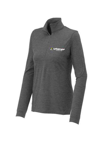 LST711 - Sport-Tek Ladies Exchange 1.5 Long Sleeve 1/2 Zip