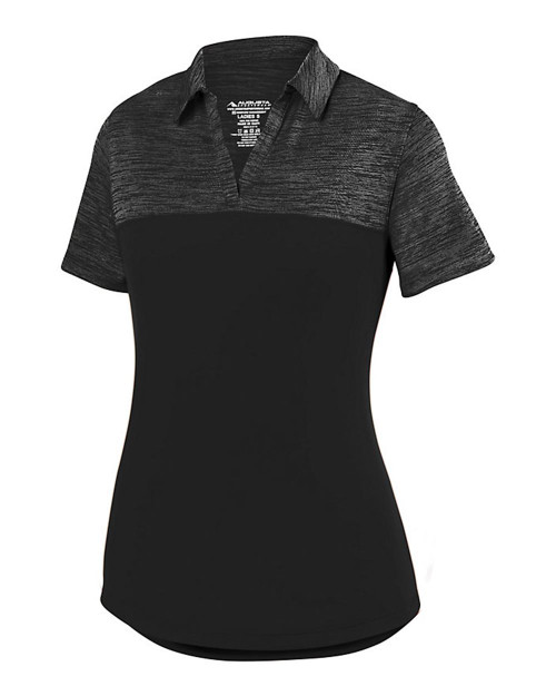 SALE - 5413 - Augusta Sportswear Women's Shadow Tonal Heather Polo