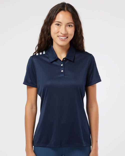 SALE - A325-1 - Adidas Women's 3-Stripes Shoulder Sport Shirt