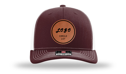 Richardson 112 Leather Patch Circle