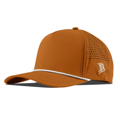 Branded Bill Bare Curved 5 panel w/rope 545-05R