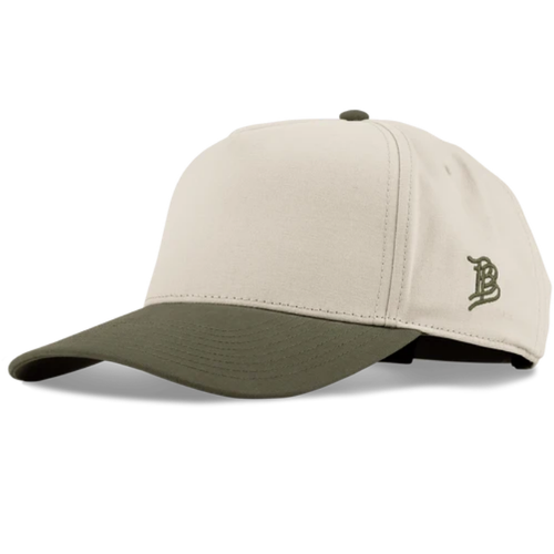 Branded Bill Bare Curved 5 Panel Canvas Hat 545-01X