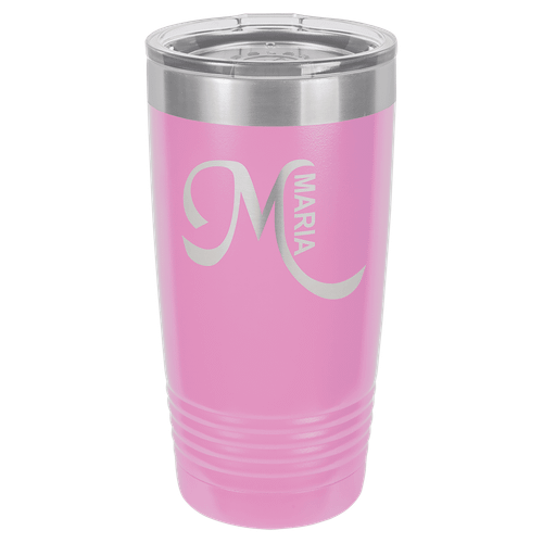 Polar Camel 20 oz. Light Purple Ringneck Tumbler with Standard Lid — supplier item before personalization