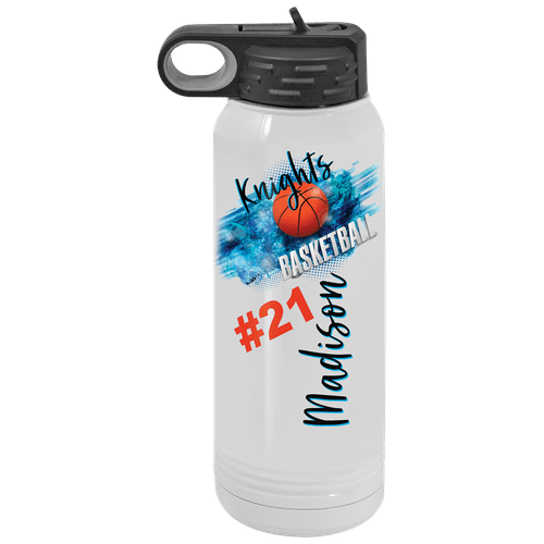 30 oz. White Sublimatable Polar Camel Water Bottle — supplier item before personalization
