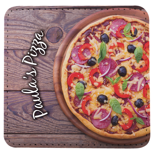 4" x 4" Square Subli-Tru Coaster — supplier item before personalization