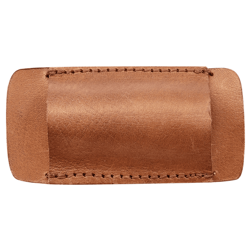 Bison River 4 1/2" Double Sided Leather Belt Sheath — supplier item before personalization