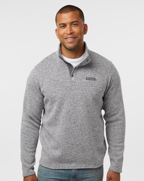 Supplier model photo: Columbia 209573. Blank garment; not a decorated or color-specific preview.