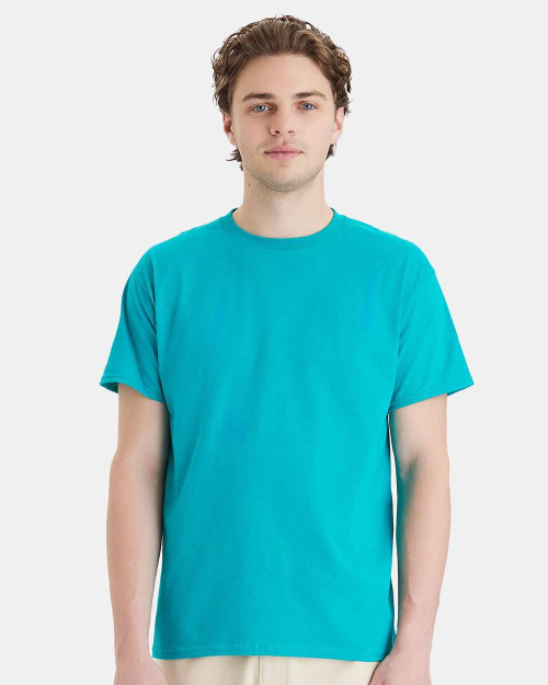 Supplier model photo: Hanes 5280. Blank garment; not a decorated or color-specific preview.