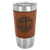 Polar Camel 20 oz. Rawhide Leatherette Grip Tumbler with Standard Lid — supplier item before personalization