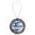 3" Antique Silver Ornament with 2" Insert Holder & Silver String (Insert is Not Included) — supplier item before personalization