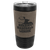 Polar Camel 20 oz. Black with Gray Leatherette Tumbler with Slider Lid — supplier item before personalization