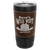 Polar Camel 20 oz. Black with Rustic Leatherette Tumbler with Slider Lid — supplier item before personalization