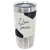 Polar Camel 20 oz. Soccer Leather Tumbler with Slider Lid — supplier item before personalization