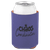 3 3/4" Purple Laserable Leatherette Beverage Holder — supplier item before personalization