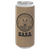 Light Brown Laserable Leatherette Slim Beverage Holder — supplier item before personalization