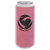 Pink Laserable Leatherette Slim Beverage Holder — supplier item before personalization
