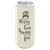 White Laserable Leatherette Slim Beverage Holder — supplier item before personalization