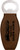Dark Brown Laserable Leatherette Bottle Opener with Magnet — supplier item before personalization