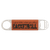 1 1/2" x 7" Basketball Laserable Leatherette Bottle Opener — supplier item before personalization
