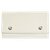 White Laserable Leatherette Card & Dice Set — supplier item before personalization