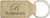 2 3/4" x 1 1/4" Light Brown Laserable Leatherette Rectangle Keychain — supplier item before personalization