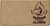 6 3/4" x 3 1/2" Light Brown Laserable Leatherette Checkbook Cover — supplier item before personalization