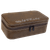 7 1/2" X 4 1/2" Rustic/Silver Laserable Leatherette Jewelry Box — supplier item before personalization