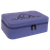 7 1/2" X 4 1/2" Purple Laserable Leatherette Jewelry Box — supplier item before personalization