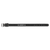 Small 15" x 3/4" Black/Silver Laserable Leatherette Dog Collar — supplier item before personalization