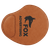 9" x 10 1/4" Rawhide Laserable Leatherette Mouse Pad — supplier item before personalization