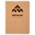 9 1/2" x 12" Cork with Zipper Portfolio with Notepad — supplier item before personalization