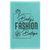 5 1/4" x 8 1/4" Teal Laserable Leatherette Sketch Book with Unlined Notepad — supplier item before personalization