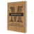 7" x 9 3/4" Bamboo Laserable Leatherette Sketch Book with Unlined Notepad — supplier item before personalization
