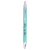 Teal Laserable Leatherette Pen — supplier item before personalization