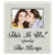 4" x 6" White Leatherette Photo Frame with 4 1/4" x 7 7/8" Personalization Area — supplier item before personalization