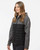 DRI DUCK - Women's Vista Soft Shell Puffer Jacket - 9415 Black Heather/ Black
