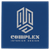 10" x 10" Blue/Silver Laserable Leatherette Wall Decor with Sawtooth Hanger — supplier item before personalization