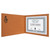 9" x 12" Rawhide Laserable Leatherette Certificate Holder for 8 1/2" x 11" — supplier item before personalization