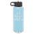 Polar Camel 40 oz. Light Blue Water Bottle — supplier item before personalization
