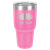 Polar Camel 30 oz. Pink Ringneck Tumbler with Standard Lid — supplier item before personalization