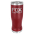 Polar Camel 14 oz. Maroon Pilsner Tumbler with Standard Lid — supplier item before personalization