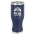 Polar Camel 20 oz. Navy Blue Pilsner Tumbler with Standard Lid — supplier item before personalization